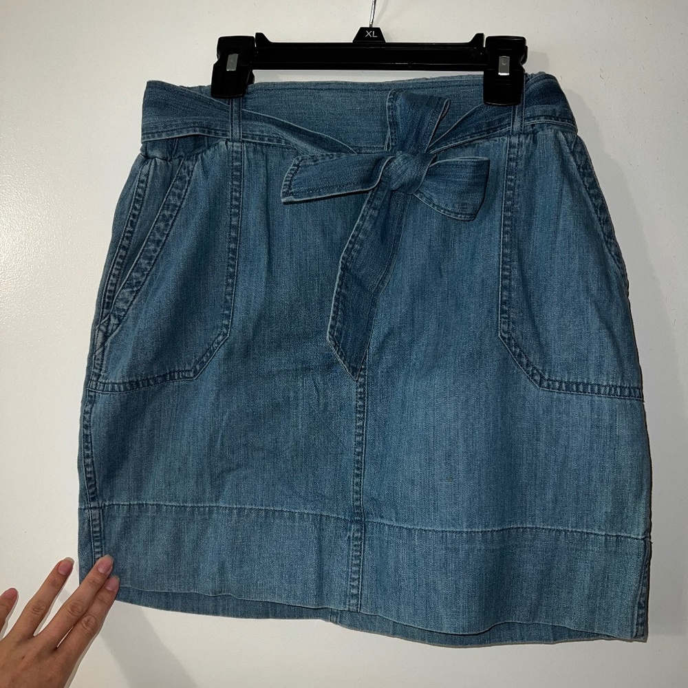 Denim skirt